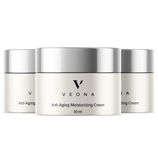 (3 Pack) Veona Beauty Cream - Anti-Aging Cream For Wrinkle & Freshness