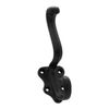 RCH Hardware 8385BLK Iron Cottage Double Arm Hook