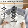 2 Pack Magic Hangers Space Saving Hangers Closet Space Saver Hanger Organizer