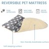 TMbsfatn Dog Bed & Mat - Machine Washable Grey (84x57x3.5CM)