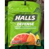 Halls Defense 14-Drops ASSORTED CITRUS Vitamin C Support Immune System EXP 2/25
