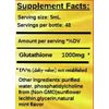 LIPOSOMAL GLUTATHIONE 1000mg PER SERVING 120 ML