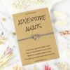 Adventure Awaits Compass Charm Wish Bracelet
