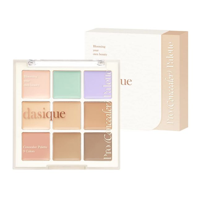 Dasique Pro Concealer Palette (01 Cover) | Color Corrector | Korean Makeup | Vegan