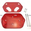 Aluminum Hold Down Bracket Tray Billet For 34/78 Optima Battery RED