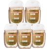 Bath and Body Works Pocketbac Hand Sanitizers Warm Vanilla Sugar 5 Pack bundle. 1 Oz
