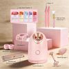 Facial Steamer Spa Kit with 17 Skin Care Tools, Nano Ionic Face Steamer for Deep