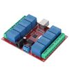 sjlerst 8-channel Computer Control Switch Relay Module,5V Computer USB Intelligent Control Switch Relay Module Free driver,Suitable for Laptop Desktop PC Computer