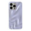 Caseative iPhone 13 Pro Case, Water Ripple Pattern Wave, Light Purple, Wireless Charging Compatible, Drop Protection, Anti-Fingerprint, Scratch Resistant