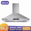 30 inch Wall Mount Range Hood 700CFM Stainless Steel Vent 3-speed Touch Control
