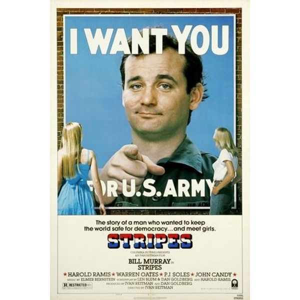 Stripes Movie Poster 11x17 Master Print