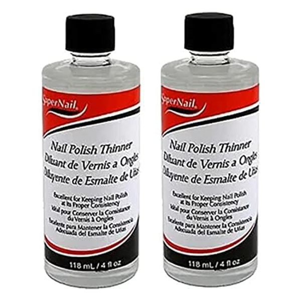 Super Nail Polish Thinner 4oz (2 Pack)