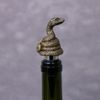 Antique Bronze Snake Bottle Stopper