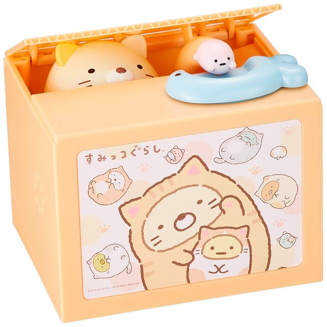 Shine Sumikko Gurashi Bank, Cat, For Ages 6 and Up