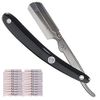 Parker Professional Razor, Replacement Blades, Set of 20, Japanese Instruction Manual Included (English Language Not Guaranteed), Length: 5.7 inches (14.6 cm), Weight: 1.4 oz (39 g), Razor, Compact, Foldable, Resin Resin Handle