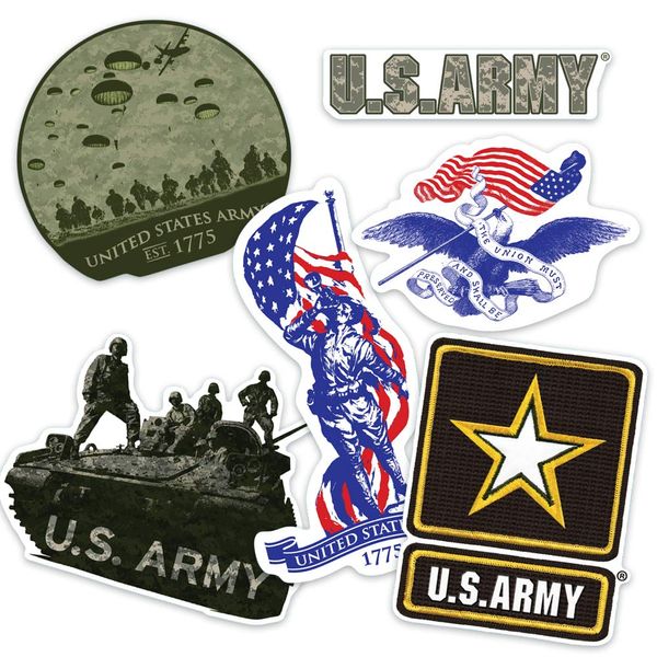 U.S. Army Logos Collectible Stickers