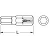 KS TOOLS 918.3406 TORSIONpower bit, 25mm, H35pcs