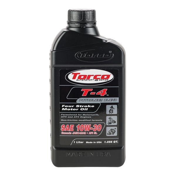 Torco T-4 Four-Stroke Motor Oil (10W-30)