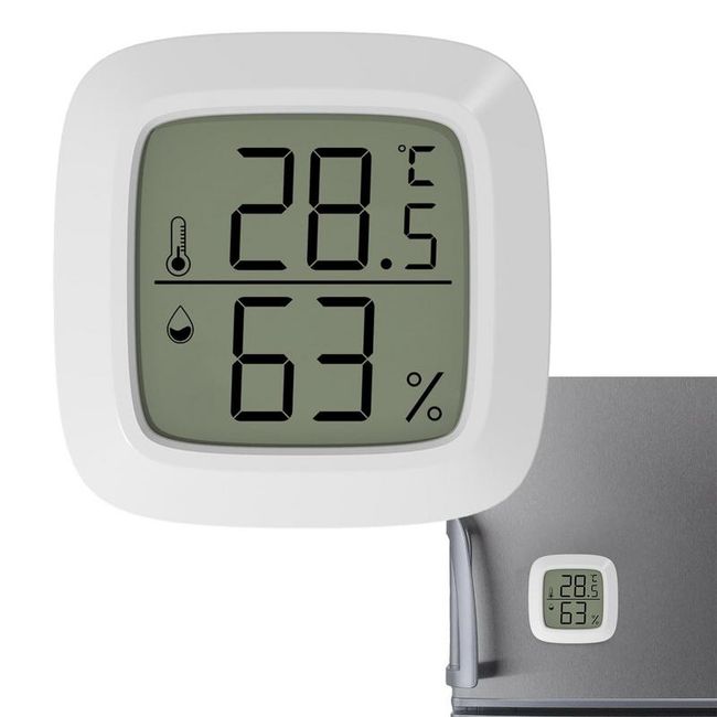 Mini Hygrometer Thermometer Digital Indoor Humidity Gauge Monitor with Temperature Meter Sensor Fahrenheit ()