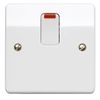 Mk K5423WHI 20A Double Pole Switch with Neon