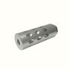 Aluminum Compensator Silver Color Muzzle Brake 14x1 Left Hand Thread For 7.62x39