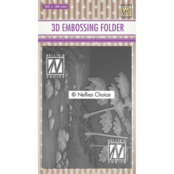 Waterfall Embossing Folder