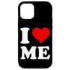 iPhone 15 Red Heart I Love Me Smartphone Case