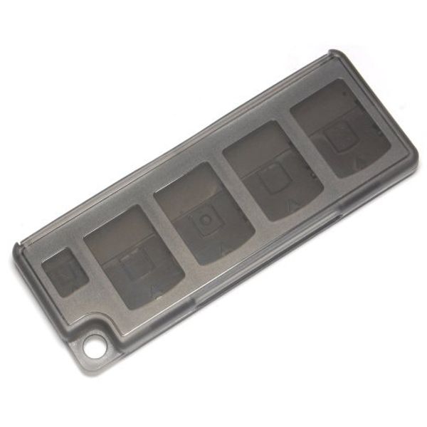 Assecure Black 10 in 1 Game Card Holder Protective Case Storage Box for Sony