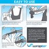 Wrapter Sports & Motorcycle Ponytail Wrap (Black)