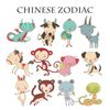 YouCustomizeIt Personalized Chinese Zodiac Washcloth