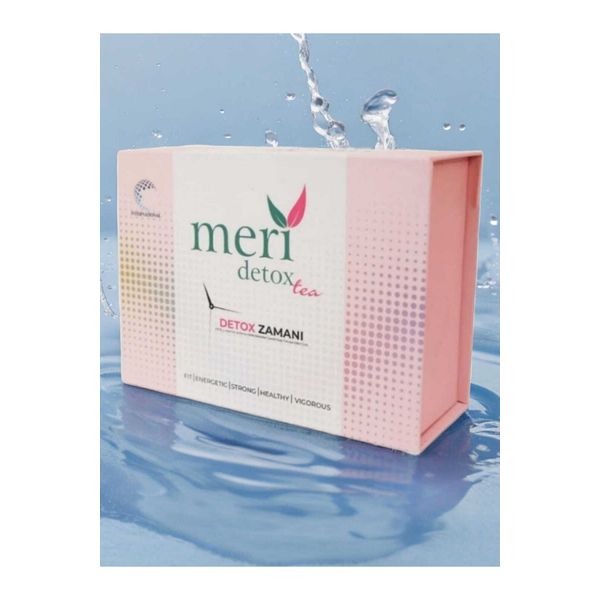 Meri Tea Detoks Çayı 60 Adet 1 Aylik Kullanim Meridetoxform
