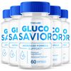 (5 Pack) Gluco Savior, Gluco Savior Advanced Blood Sugar Support (300 Capsules)
