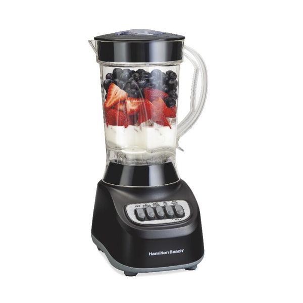 Blender, 48 oz. Jar, 12 Blending Functions, Black, 50180F