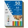 Dohe - Cardboard 50 Sheets in A4-5 Assorted Colors Strong