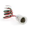 Longdex 5PCS Miniature Bulb Bases 110V E10 Screw Type Lamp Holder With Wire