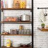 Modern Wire Nesting Storage Pantry Organization Baskets w/ Handles, Set of 3