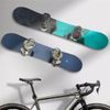 2X Surfboard Storage Rack Wakeboard Display Reusable Snow Board Wall Hanger Hook