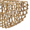 Main + Mesa Woven Cane Wall Pocket, Natural