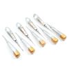NEW GERMAN 9 PCS STRAIGHT DENTAL SURGERY EXTRACTION LUXATING ELEVATOR (GOLD)
