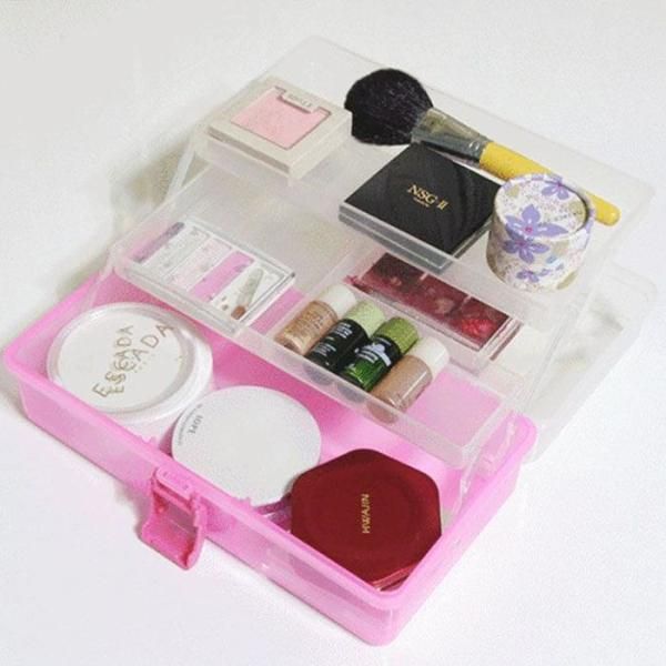 [RG6O8O98]Brother Organizer Small Item Organizer 3-Tier Accessory Storage Box Medicine Box