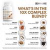 (2 Pack) Boyd Labs Mushroom Max 10X Complex Supplement - 120 Capsules