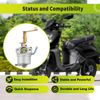 Carburetor for Powermate 9" Edger with a 3.5 FT-LB engine