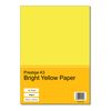 Prestige A3 Bright Yellow 100gsm Paper x 100 Sheets per Pack