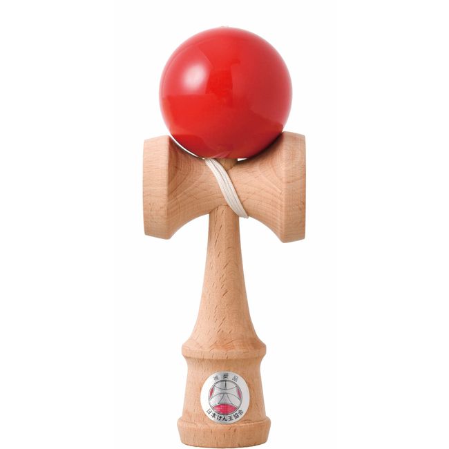 Gentosha 479102 First Time Kendama, New Revised Edition, Red, One Size