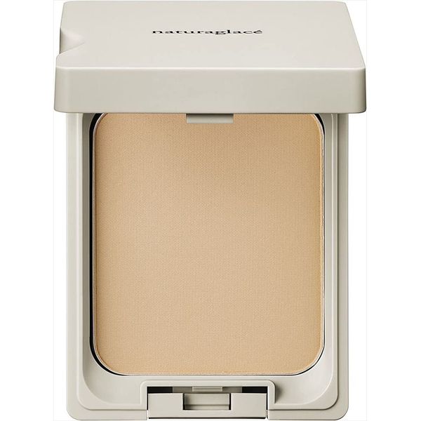 Naturaglace Clear Powder Foundation, NO1 (Light Skin Tone), 0.4 oz (11 g), SPF40 PA++++, Puff Included