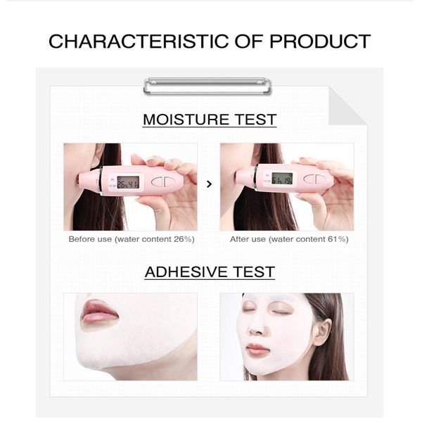 RNW Ganoderma Lucidum Mask Face Sheet 1SET (10EA), Korean Mask Sheet Moisturizer Face Line Keeping Elastic Mask Five-layer Sheet Korea Skin Care K-Beauty