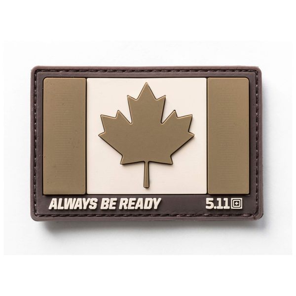5.11 Sz Canada Flag Patch 1 Sz Canada Flag Patch Coyote, One Size 812091201