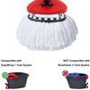 2 Pack Mop Replacement Heads for O-Ceda EasyWrin Spin Mop, Microfiber Spin Mop Refills, Easy Cleaning Mop Head Replacement