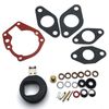 Carburetor Kit w/ Float For Johnson Evinrude 5 5.5 6 7.5  10 15 18 hp Engine