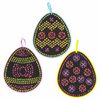 Baker Ross Easter Egg Sequin Decorations - Pack of 5, Easter Crafts for Kids (AX780)